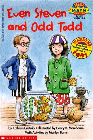 Cover for Even Steven and Odd Todd (Hello Reader! Math Level 3)
