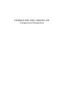 Cover for Federalism and labour law