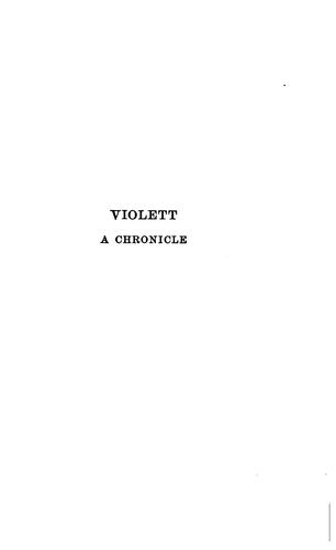Cover for Violett