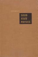 Cover for Solid State Physics