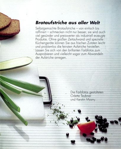 Cover for Brotaufstriche