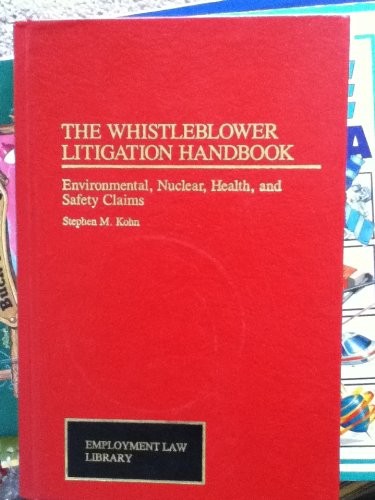 Cover for The whistleblower litigation handbook