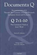 Cover for Q 7:1-10