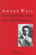 Cover for The apprenticeship of a mathematician