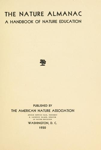 Cover for The Nature almanac