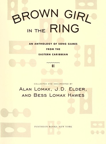Cover for Brown girl in the ring