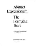 Cover for Abstract expressionism, the formative years