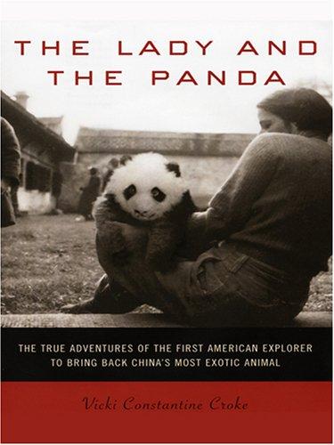 Cover for The lady and the panda
