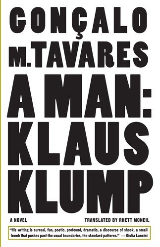 Cover for A Man: Klaus Klump