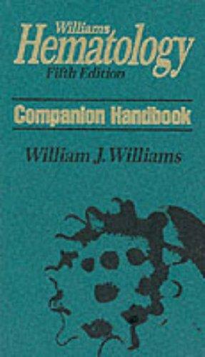 Cover for Williams Hematology, Companion Handbook