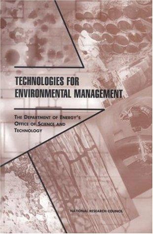 Cover for Technologies for Environmental Management