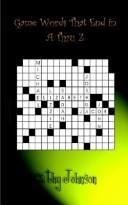 Cover for Game Words That End in A Thru Z