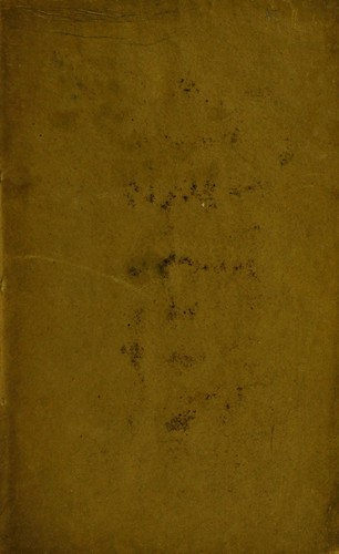 Cover for List of members of the British Association for the Advancement of Science present at the meeting of September 1834