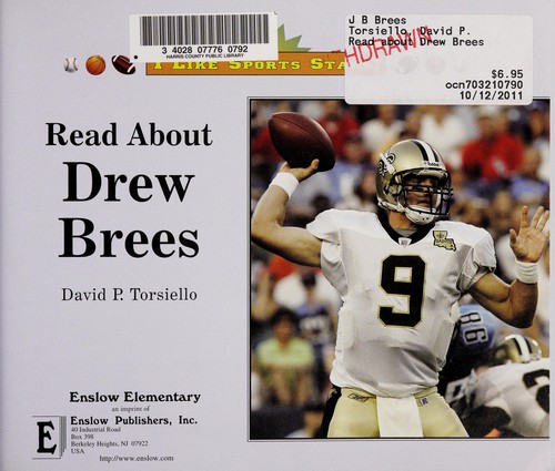 Cover for Read about Drew Brees