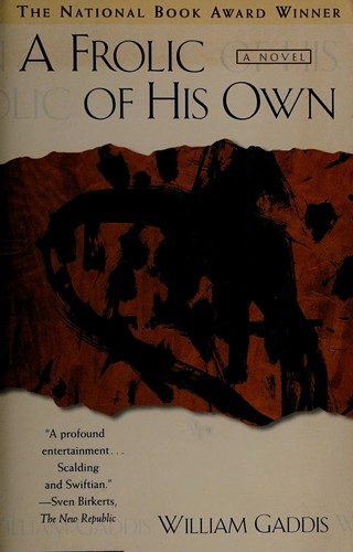Cover for A frolic of his own