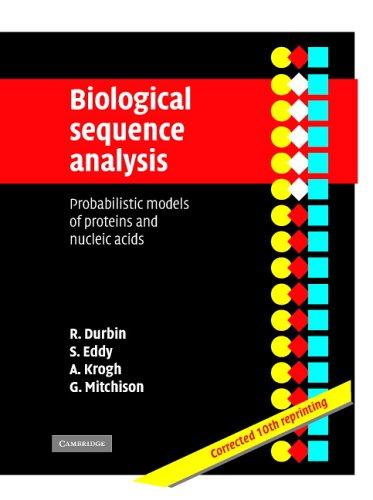Cover for Biological sequence analysis