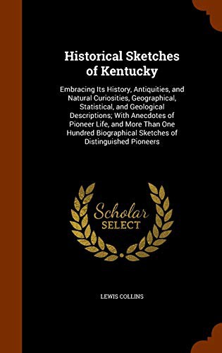 Cover for Historical Sketches of Kentucky
