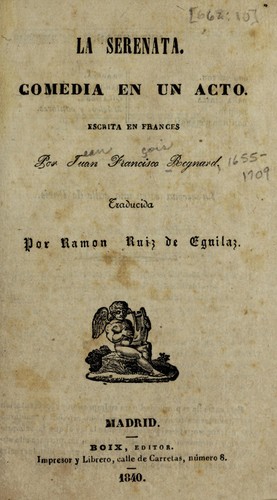 Cover for La serenata