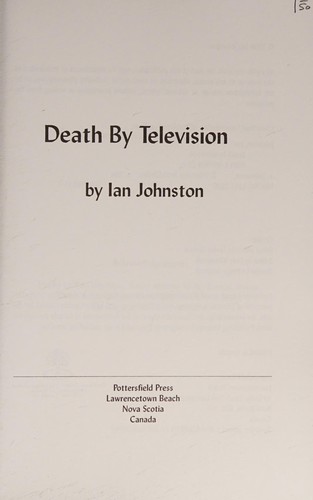 Cover for Death by Television
