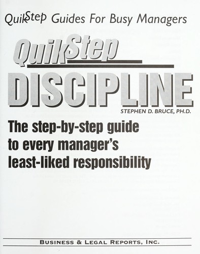 Cover for QuikStep DISCIPLINE