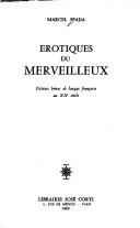 Cover for Erotiques du merveilleux