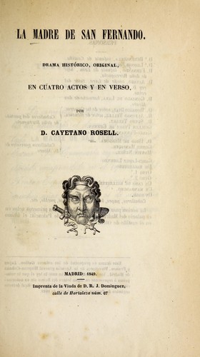 Cover for La madre de San Fernando