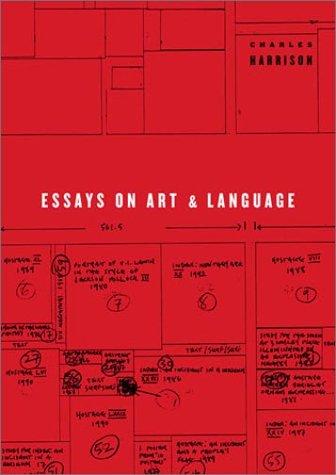 Cover for Essays on art & language