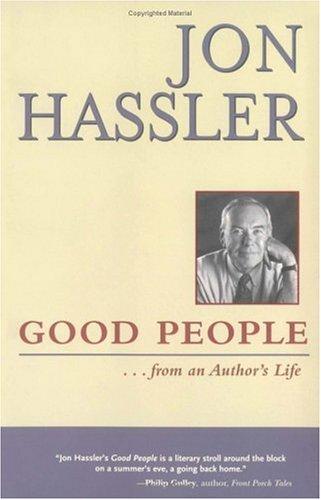 Cover for Good people-- from an author's life