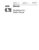 Cover for Guidelines for Water Reuse