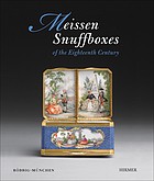 Cover for Meissen snuff boxes of the eighteenth century