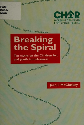 Cover for Breaking the spiral