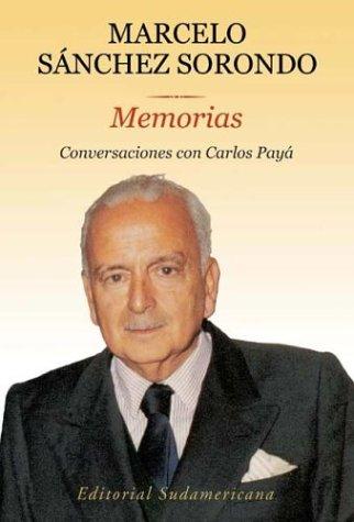 Cover for Memorias