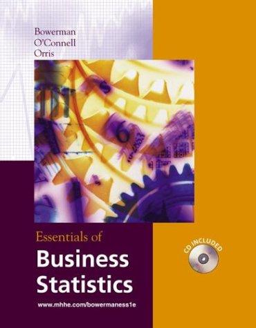 Cover for Essentials of Business Statistics (The Mcgraw-Hill/Irwin Series Operations and Decision Sciences)