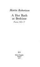 Cover for A hot bath at bedtime