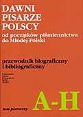 Cover for Dawni pisarze Polscy