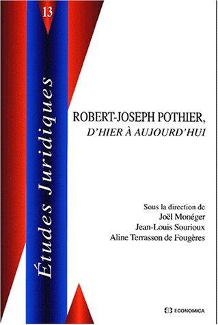 Cover for Robert-Joseph Pothier