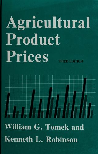 Cover for Agricultural product prices