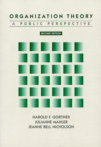 Cover for Organization theory