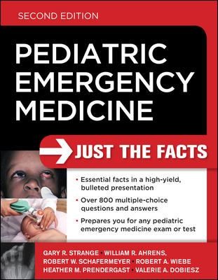 Cover for Pediatric Emergency Medicine Just The Facts
