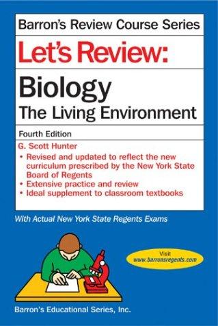 Cover for Let's Review Biology-The Living Environment