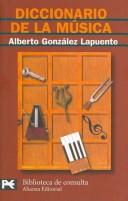 Cover for Diccionario de la musica/ Music Dictionary (Biblioteca Tematica/ Theme Library)