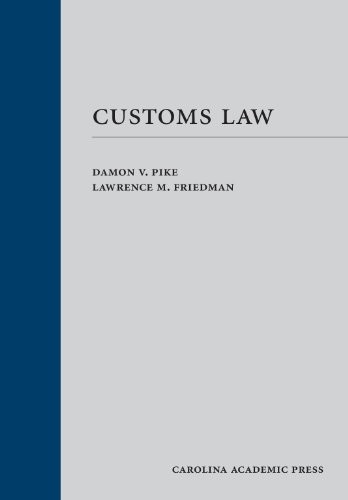 Cover for Customs law