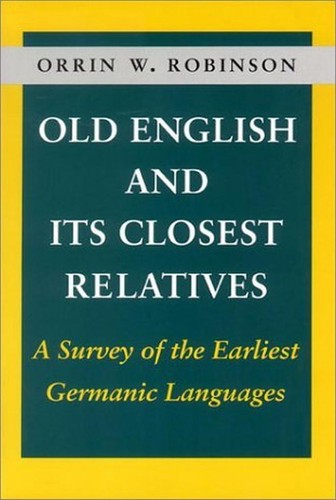 Cover for Old English and its closest relatives