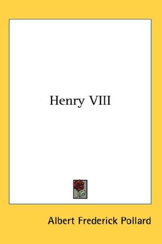Cover for Henry VIII