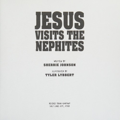 Cover for Jesus visits the Nephites