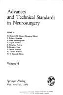 Cover for Advances and Technical Standards in Neurosurgery / Volume 6