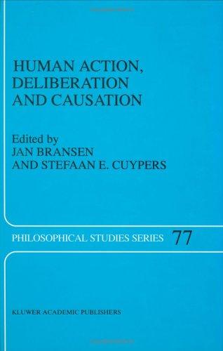Cover for Human action, deliberation, and causation
