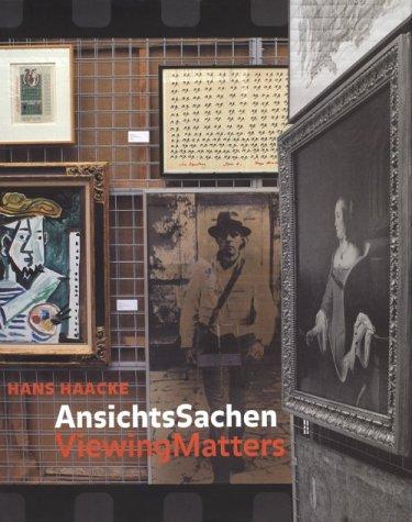 Cover for Hans Haacke