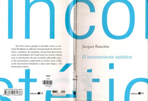 Cover for O inconsciente este tico