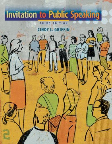 Cover for Invitation to Public Speaking